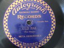 Autograph (MARSH LABS) Meta Hieronymus OLD PAL 1924 EE-