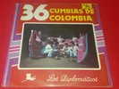 LOS DIPLOMATICOS.. 36 CUMBIAS DE COLOMBIA.. LA POLLERA COLORA... ALBUM 3 LP