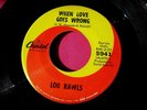 LOU RAWLS - When Love Goes Wrong / Show Business - clean 45 rpm- Capitol 5941