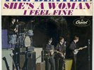 THE BEATLES She's A Woman/I Feel Fine 7