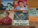 5 Elvis Presley Vinyl Good Rockin' Tonight. Love me tender. Jailhouse rock.