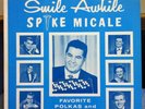 Spike Micale - Smile Awhile LP VG+ K-2006 Cuca Wisconsin Polka Mono Record