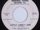 R&B Popcorn Soul 45 ORIGINALS Little Lonely Girl ORIGINAL SOUND HEAR promo