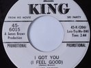 Funk 45 JAMES BROWN I Got You KING VG+ promo HEAR
