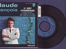 EP 45rpm / Claude François / re-ed 11 serie label plastique languette