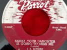 1955 Blues 45 Rare J B Lenore Lenoir Mama Your Daughter Is Going To Miss Me