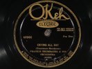 78 RPM -- Frankie Trumbuer & His Orchestra, Okeh 40966, E  Jazz - Bix