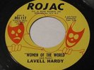 LAVELL HARDY Don't Lose Your Groove Woman Of The World 45 ROJAC FUNK Soul ex