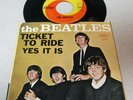 The Beatles-Ticket To Ride/Yes It Is-West Coast Picture Sleeve & 45