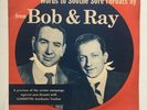 BOB AND RAY Pfizer Promo Record 