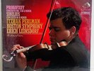 Prokofieff & Sibelius: Violin Concertos/Perlman/Leinsdorf & BSO RCA LSC-2962 NEW