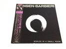 LP JANSEN/BARBIERI WORLDS IN A SMALL ROOM JAPAN PROMO OBI DAVID SYLVIAN