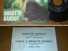 RARE Italian SP 45t (7') JORGE VEIGA (Rare Brigitte Bardot p/s 1960)