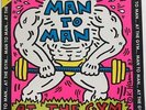 KEITH HARING Cover Art MAN TO MAN At The Gym 1987 France Record LP 12