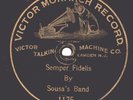 99e.  Sousa's Band - Semper Fidelis - Victor Monarch 1175