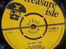 THE TECHNIQUES YOU DON'T CARE ORIGINAL UK TREASURE ISLE 45 CLIP