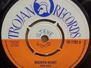 JOHN HOLT - WOODEN HEART  ORIGINAL 1969  UK  TROJAN  45  CLIP