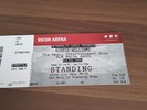 1X Robbie Williams Standing Ticket Ricoh Arena Tue 13th June Under Face Value