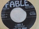 RARE RAY MCCOY ROCKABILLY 45 - I NEED IT / ROCKIN' BABY - FABLE 615