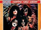KISS HAPPY NEW YEAR 1977 LIMITED COLORED 500 NUMBERED VINYL 2 LP SET w/ POSTER
