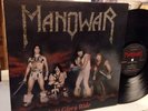 Manowar   Into Glory Ride   LP   Metal   Orig   Megaforce   W-Lyric Sleeve