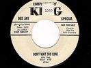 '56 R&B Mover BILLY VEE Don't Wait Too Long/I Want Your Love KING 4986 M- HEAR