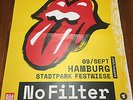The Rolling Stones No Filter Tour Plakat Tourposter Hamburg 9.9.2017 Festwiese