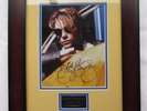 JON BON JOVI HAND SIGNED PHOTO MOUNTED IN FRAME WITH COA