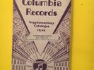 1930 COLUMBIA Supplementary Catalog pictures  78 rpm  EE+  RACE-SOUNTRY-POP