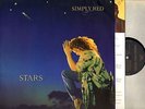 SIMPLY RED stars (original press with lyric inner) LP EX/EX- WX 427 1991