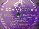 JEWISH HEBREW KLEZMER 78 RPM- DAVE TARRAS ORCH.-  nigun bialik / anu banu artza