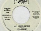 STARSHINE All I Need Is You PRELUDE 45 modern soul boogie VG++ 7”