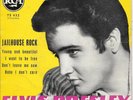 ELVIS PRESLEY EP FRANCE  JAILHOUSE ROCK 75432 BLACK LABEL 1ere Pochette France