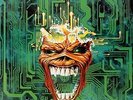 IRON MAIDEN - Virus - Flagge Posterfahne Textilposter Flag #920103