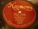 JAZZ HARRY RESER ORCH Flamin' Mamie / Behind The Clouds HARMONY 102