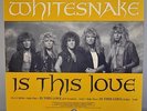 Whitesnake Is This Love LP Geffen Records Promo A-2810 Mint