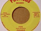 Pegasus : Fire + Things To Come - US Pegasus 7” 45 1973 - 1001 - Mod - Freakbeat