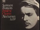 SAMSON FRANCOIS, CHOPIN NOCTURNES FRENCH STEREO 2 X LP SET COLUMBIA CCHS 1087/8