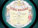 101p.  Sistine Chapel Quartet - L'ora vespertina & La Canzone/Ronda - Lyric 6147