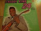 Freddy King 24 Vocals and Instrumentals King Black Label Blues R&B LP Mono
