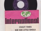 Gene Vincent - Crazy Times / She She Little Sheila- Dt. Capitol Single 7'' 45