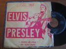 ELVIS PRESLEY - Hound dog *********  RED & WHITE COVER 1962 SPAIN 45