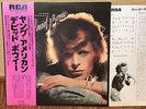 DAVID BOWIE Young Americans  1975 Japan 1st pressing LP w/obi insert. RCA-6285