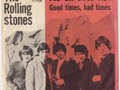 The ROLLING STONES * It's All Over Now * 1964 DANISH 45 * Orange PS *