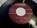 1958 ROCKABILLY 45 IVAN JERRY ALLISON BUDDY HOLLY CANADA CORAL REAL WILD CHILD