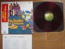 THE BEATLES Yellow Submarine JAPAN Apple LP RED WAX w/ OBI AP-8610