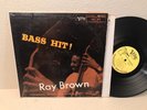 Ray Brown Bass Hit  LP '57 Mono Verve Clef Microgroove MGV-8022 1st Press Promo?
