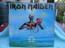 IRON MAIDEN. SEVENTH SON OF A SEVENTH SON. LTD.ED. MARBLED BLUE VINYL LP.