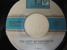 Steve Jordan and Jordan Bros.  You Keep Me Hanging On  texas soul  45  garage