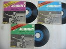 JOHNNY HALLYDAY Vinyles 45 tours Triologie Les rocks les plus terribles
